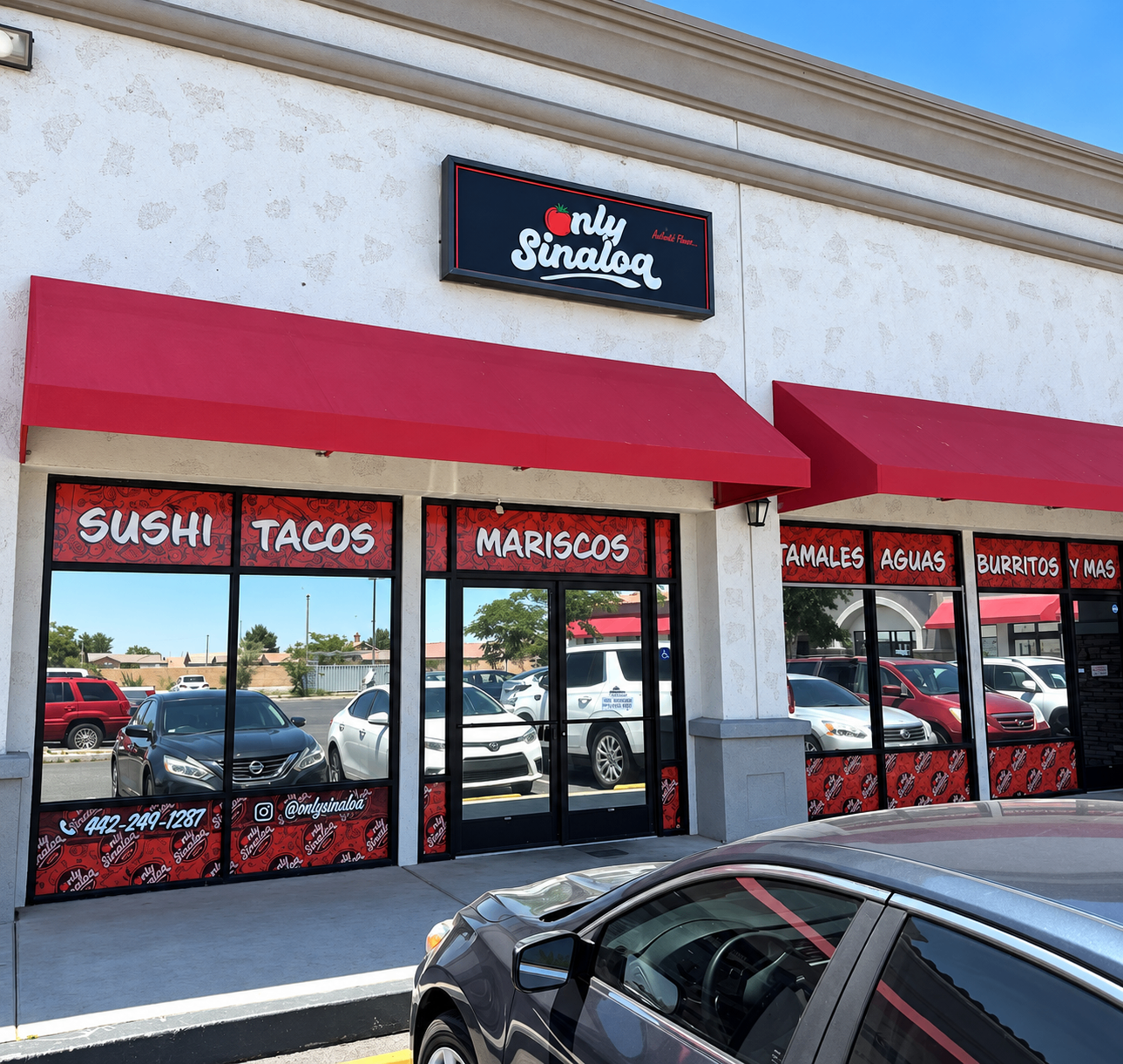 Storefront glass