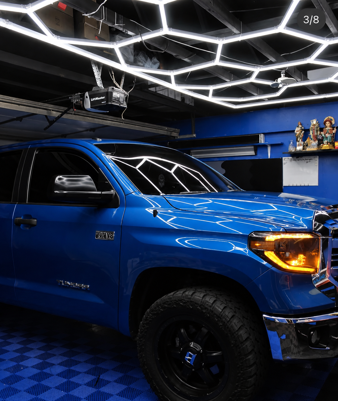 Blue Toyota Tundra